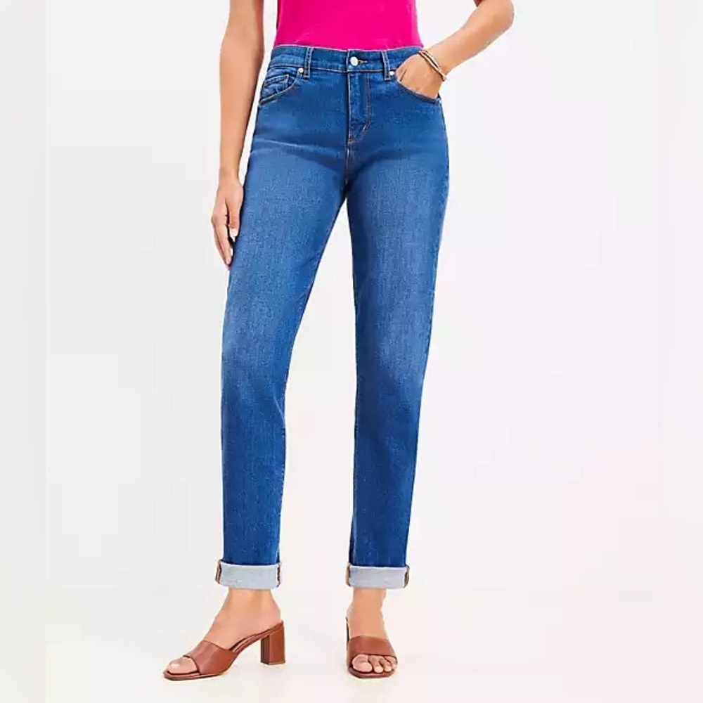 LOFT The Girlfriend Jeans